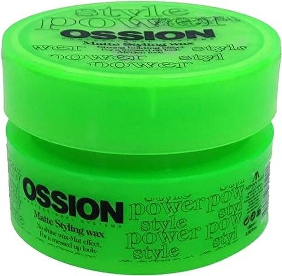 Ossion Mat Styling Matte Wax 100 ml x 3 Adet