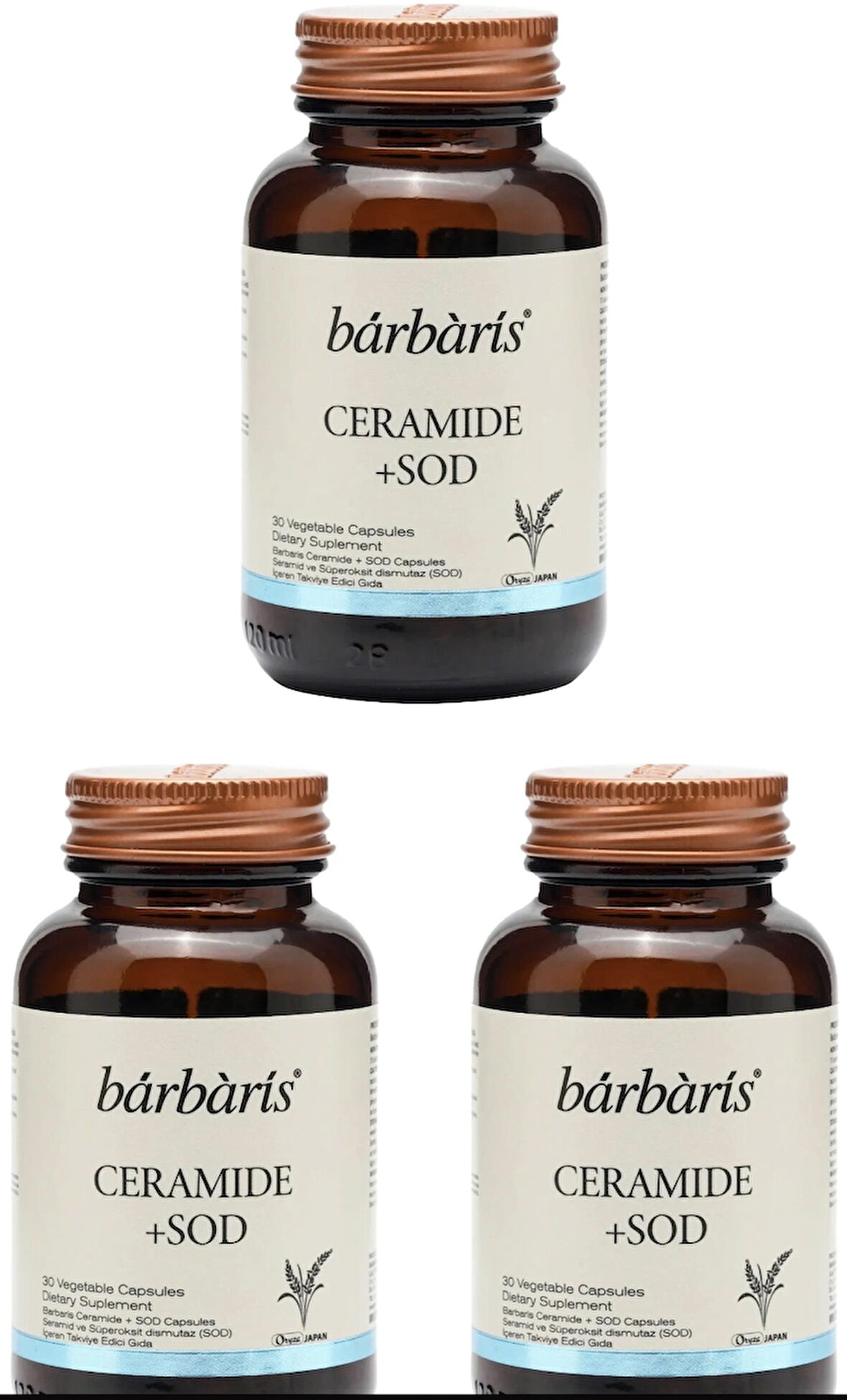 Barbaris Ceramide+ Sod 30 Kapsül 3'lü