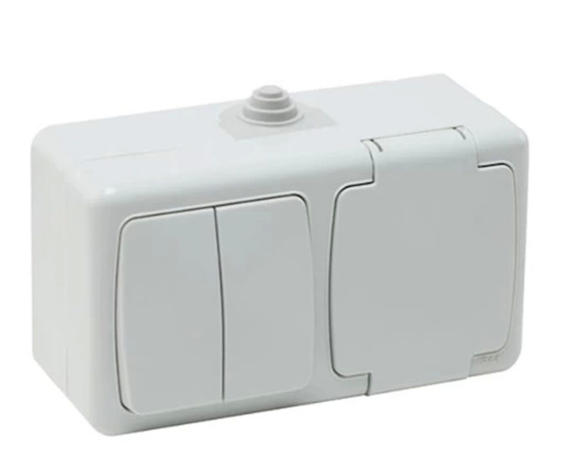 METE ENERJİ KOMİTATÖR + KAPAKLI TOPRAKLI PRİZ