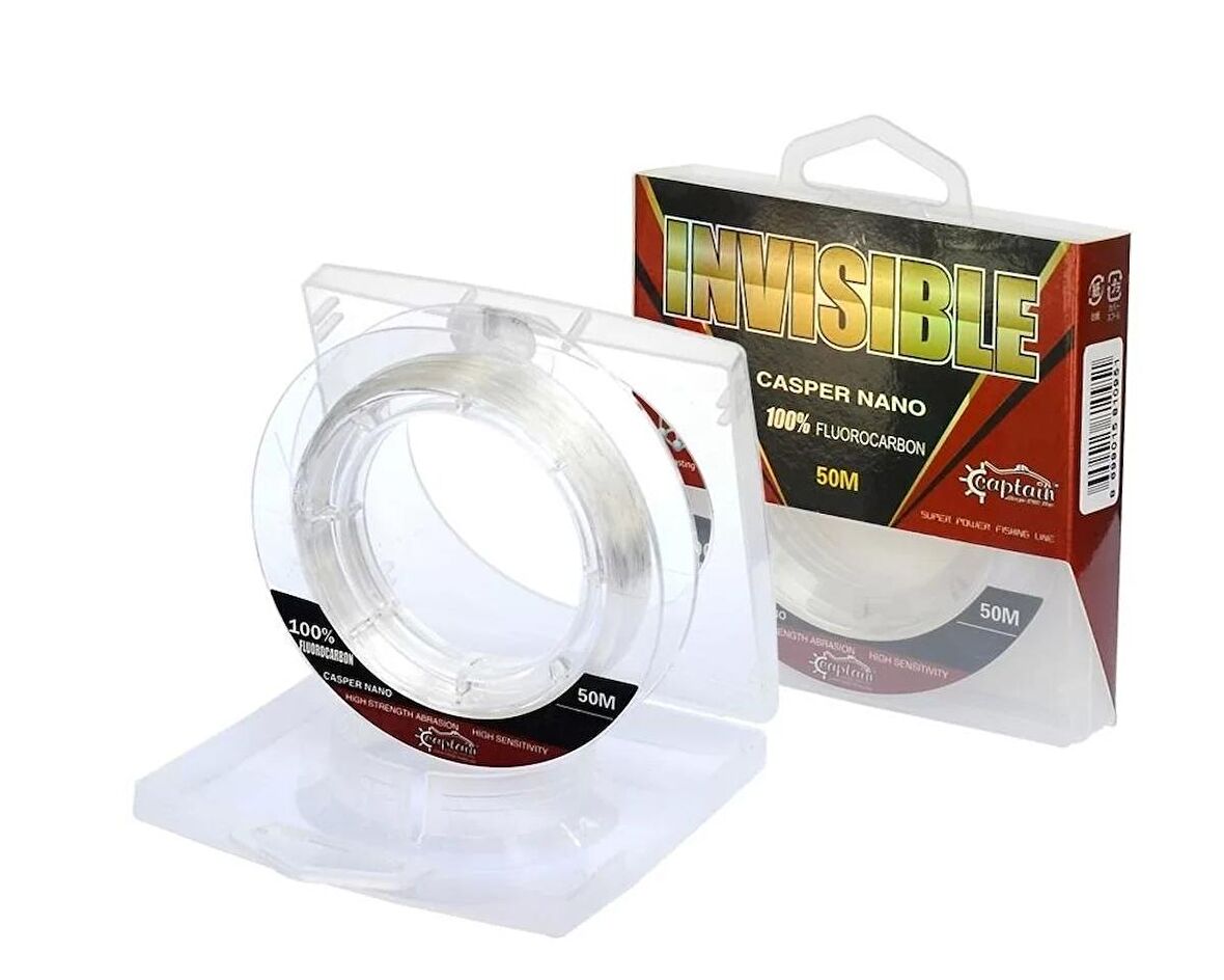 CASPER NANO %100 FLUOROCARBON MİSİNA - 0.18MM