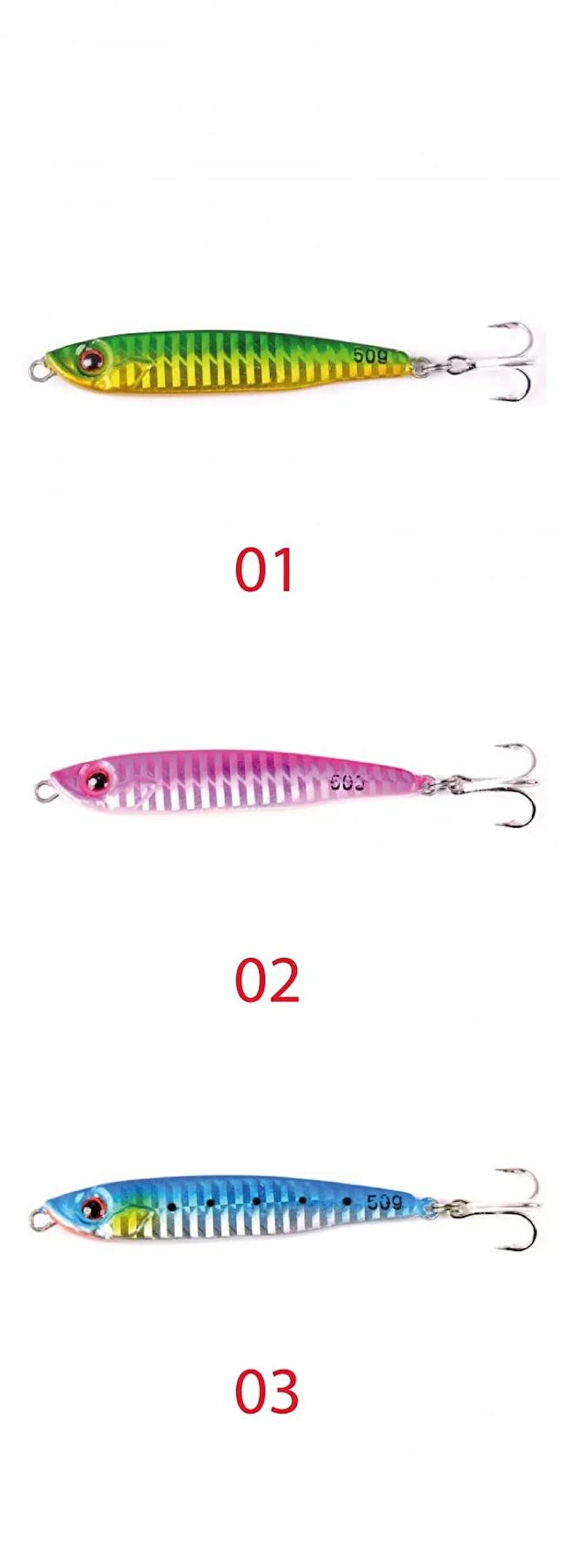 Captain 3605 Dragon 50gr Light Jig Suni Yem 02