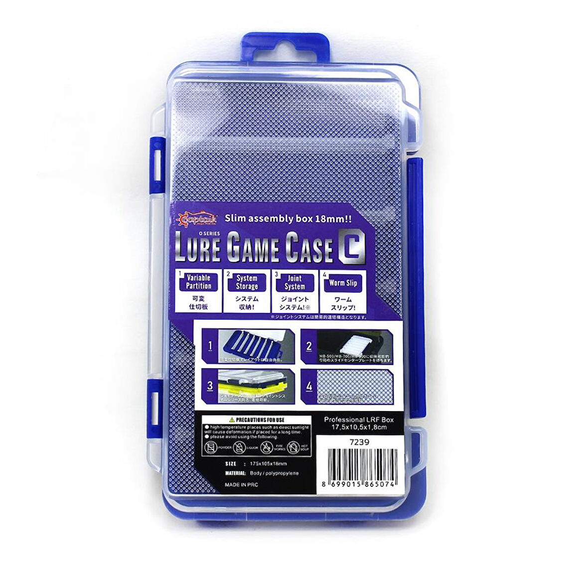 Captain 7239 Profesyonel LRF Kutusu 17x10x2cm