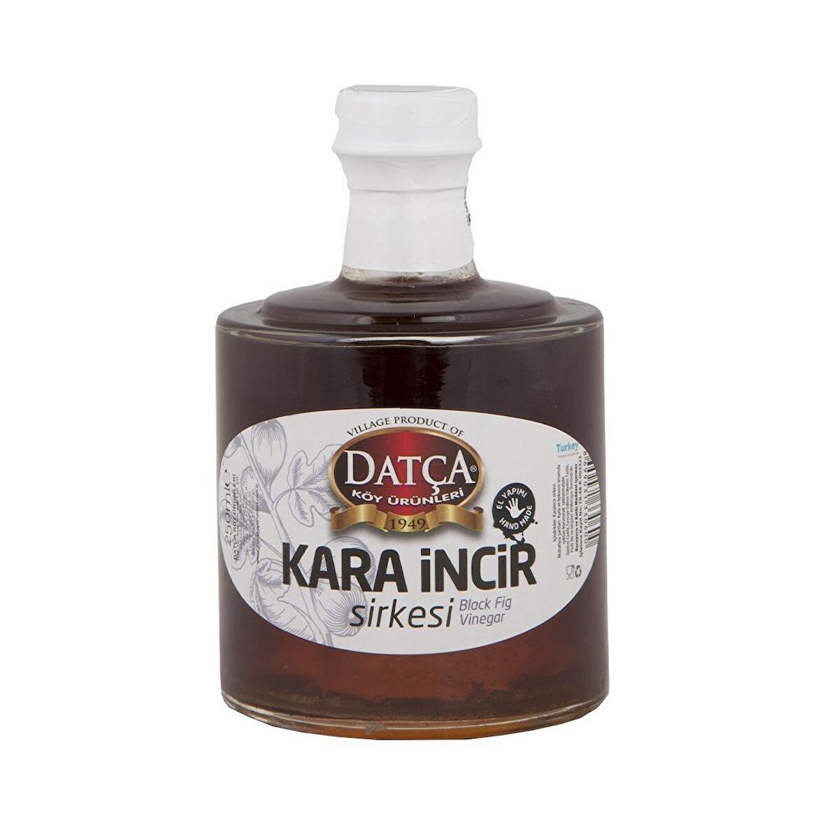 Datça Kara İncir Sirkesi (Kule Şişe Alt) 250 ml