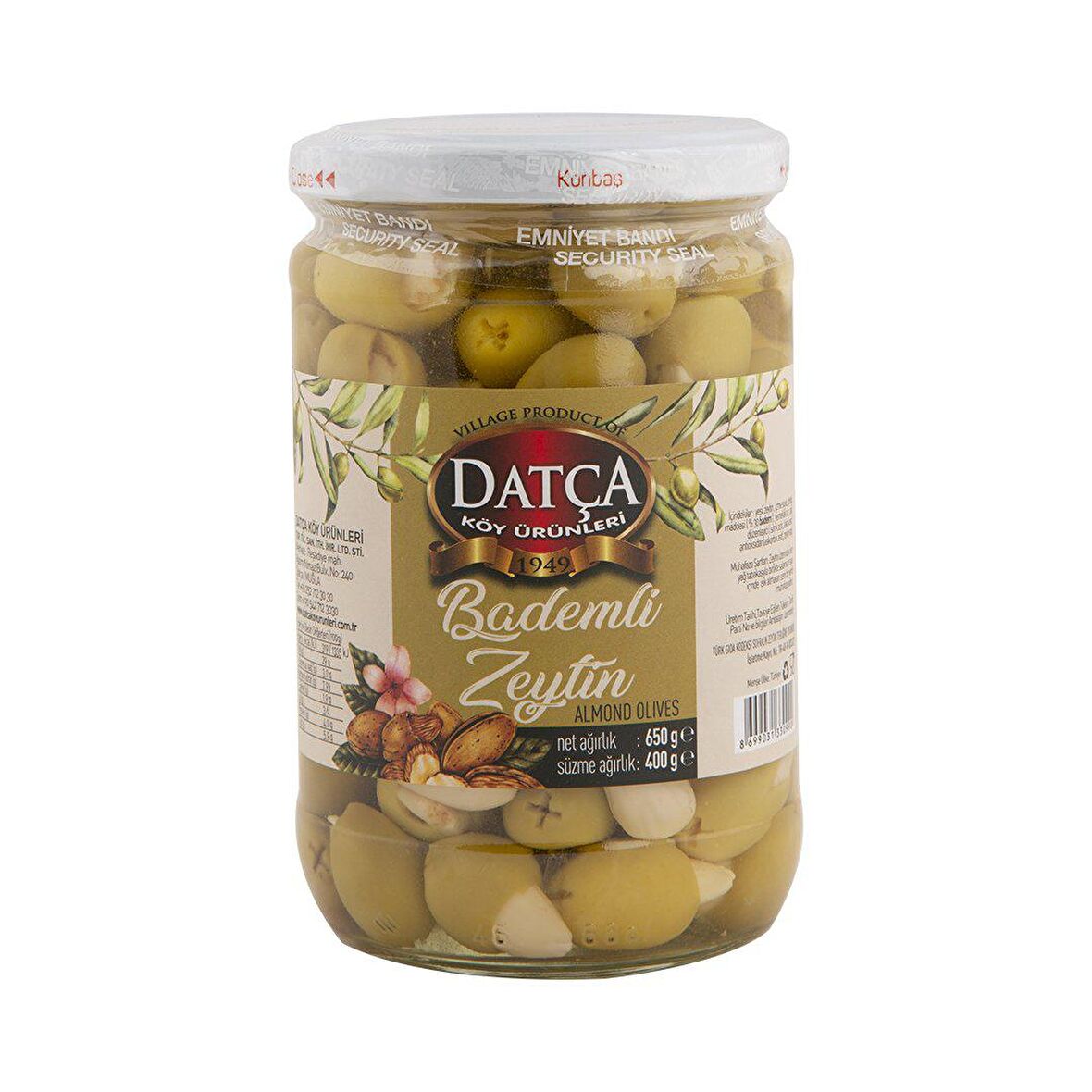 Datça Bademli Zeytin 650 gr