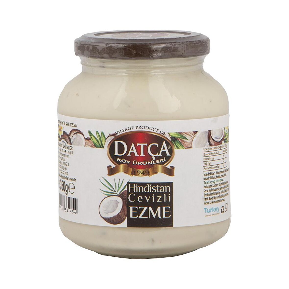 Datça Hindistan Cevizli Ezme 350 gr