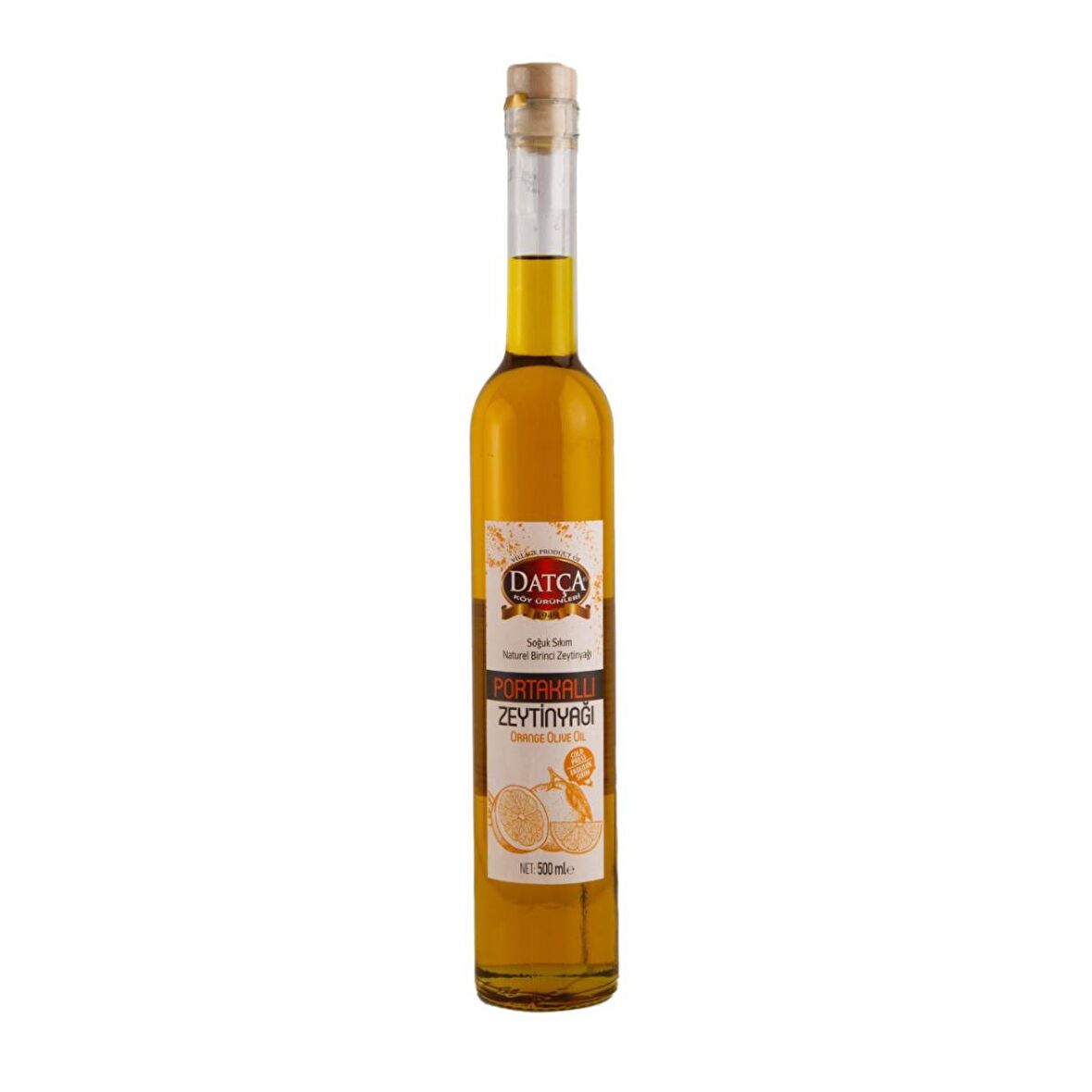 Portakallı Naturel 1. Zeytinyağı 500 ml Cam