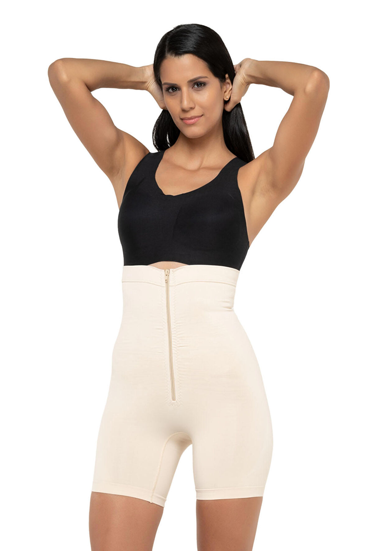 Formeasy 4000 Dikişsiz Fermuarlı Yüksek Bel Uzun Paça Korse