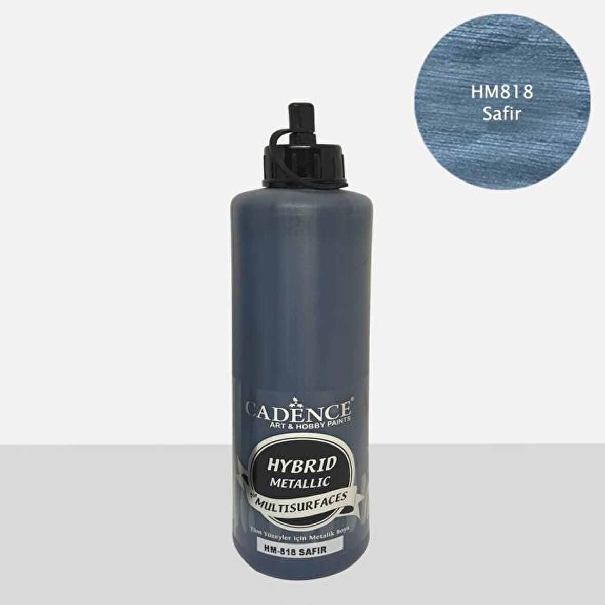 HM818 Metalik Safir - Multisurfaces 500ml