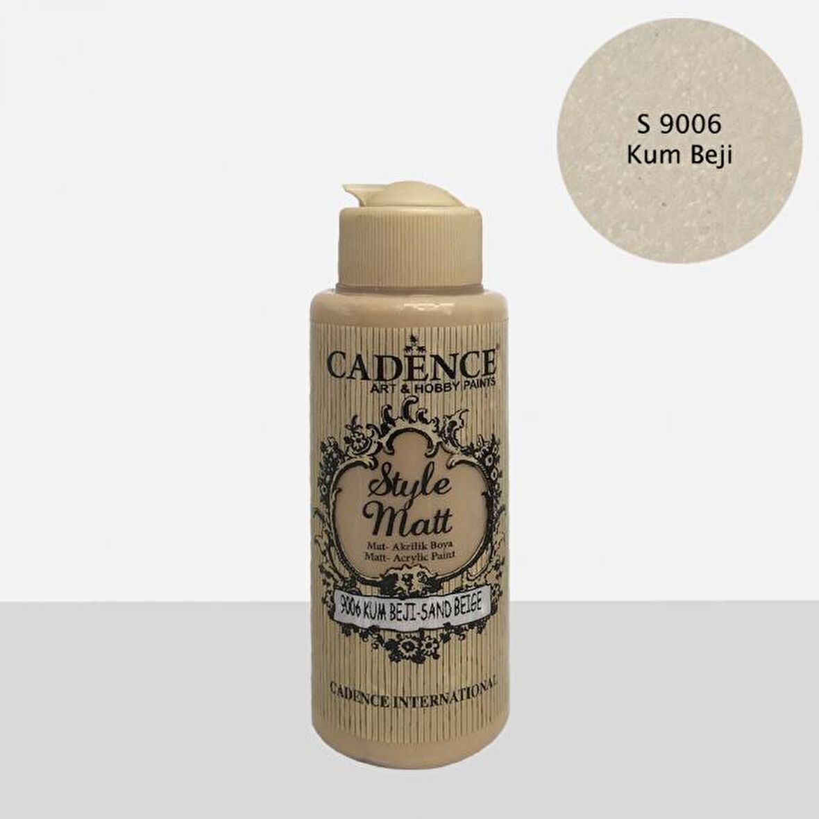S9006 Kum Beji Mat Akrilik Boya