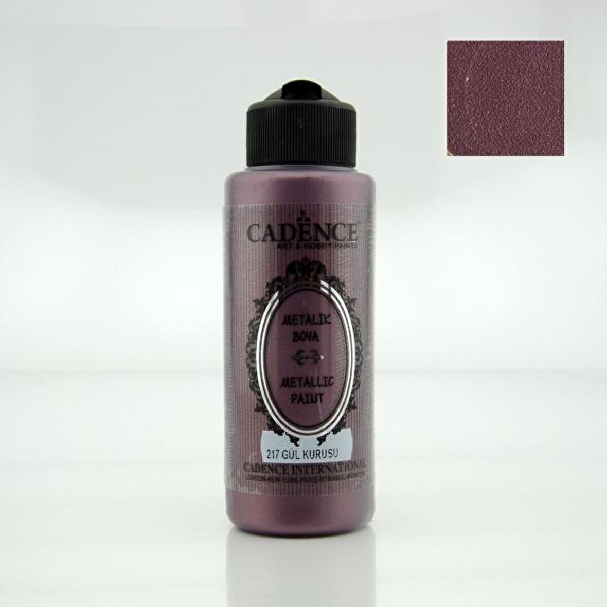 217 Gül Kurusu 120ML Metalik Boya