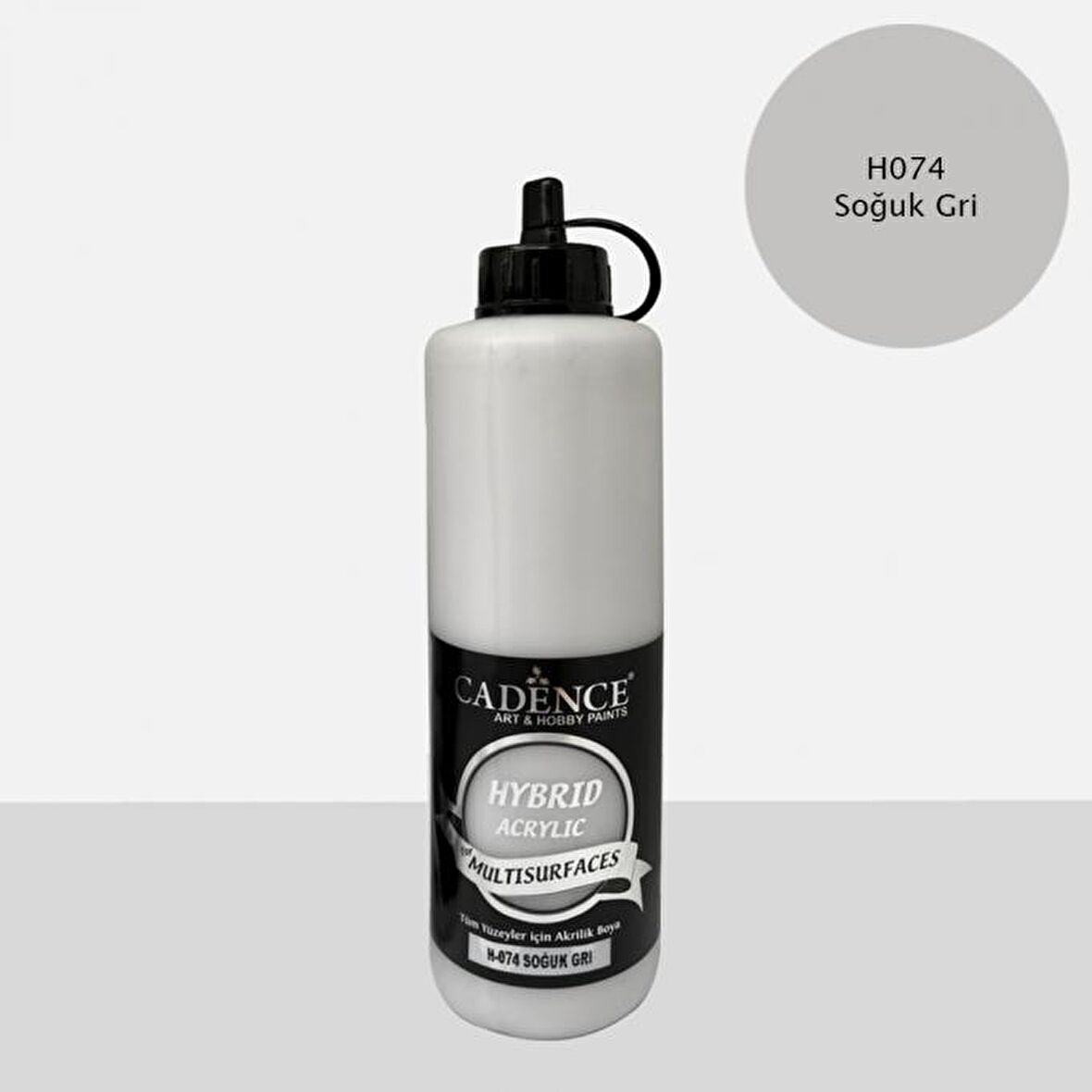 H-074 SOĞUK GRİ 500 ML MULTISURFACE HYBRID AKR.