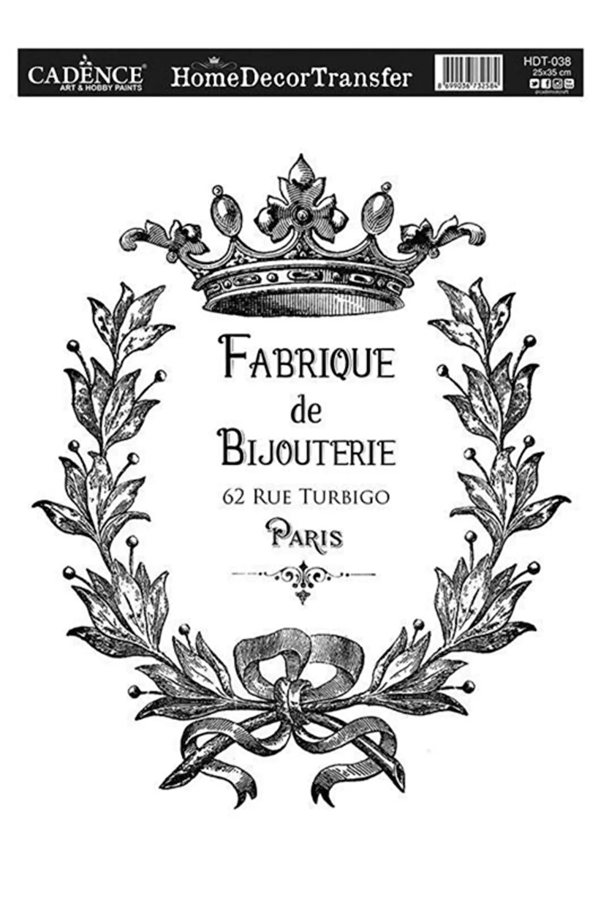 HDT-38 Home Dekor Transfer