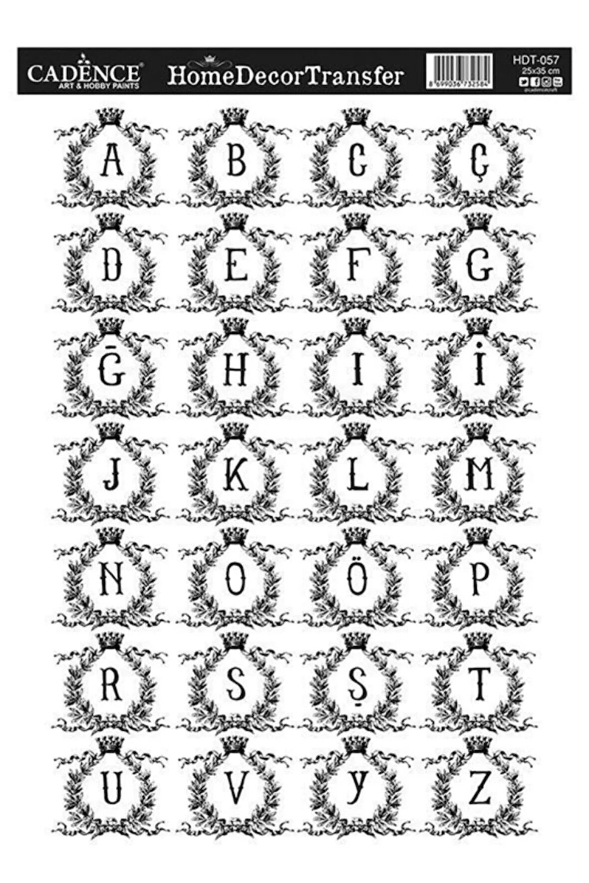 HDT-57 Home Dekor Transfer