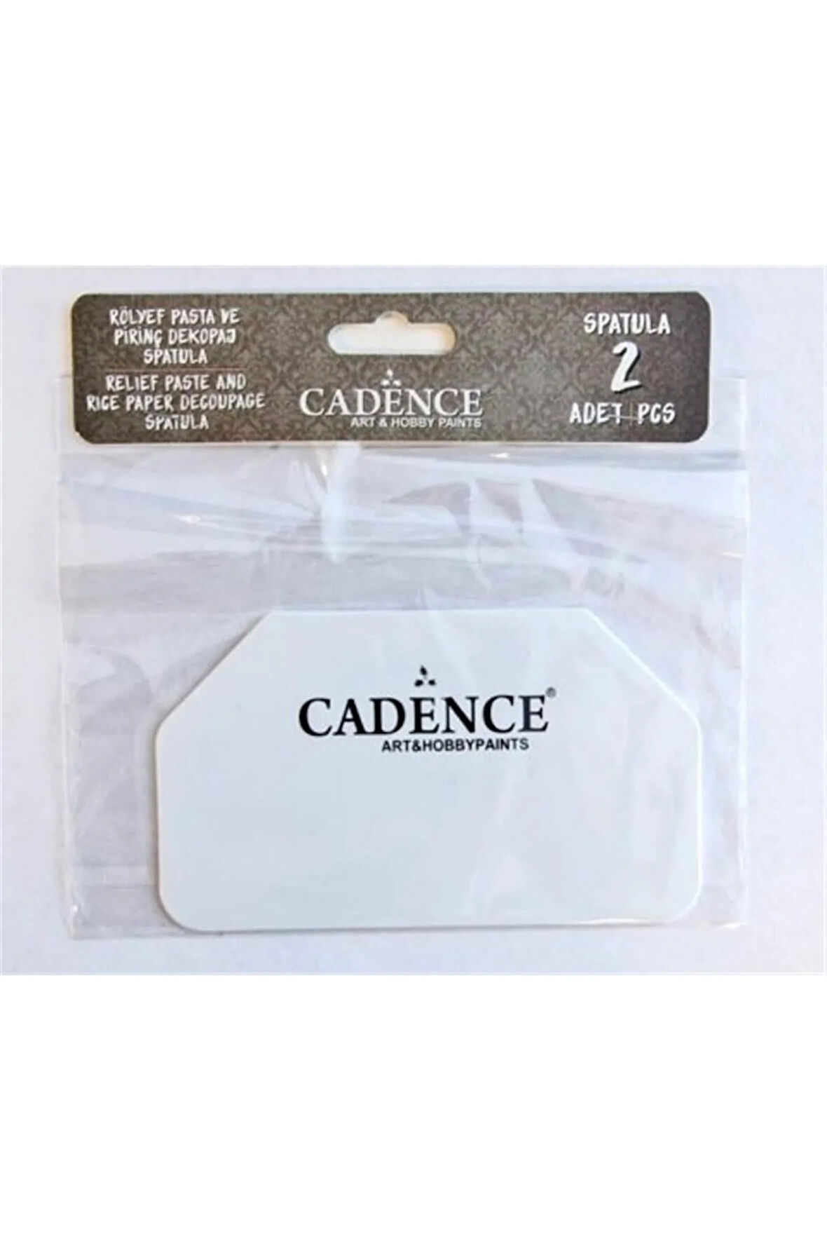 Rölyef Pasta ve Pirinç Dekopaj Spatula 2 li