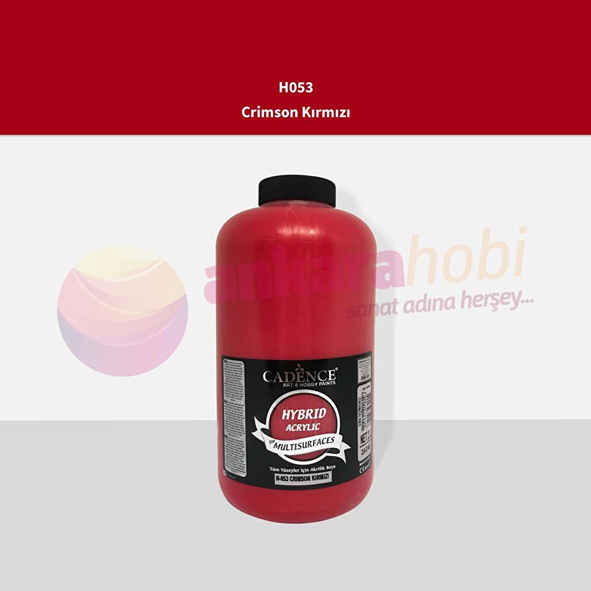 H-053 CRİMSON KIRMIZI 2 LİTRE MULTISURFACE HYBRID AKR.