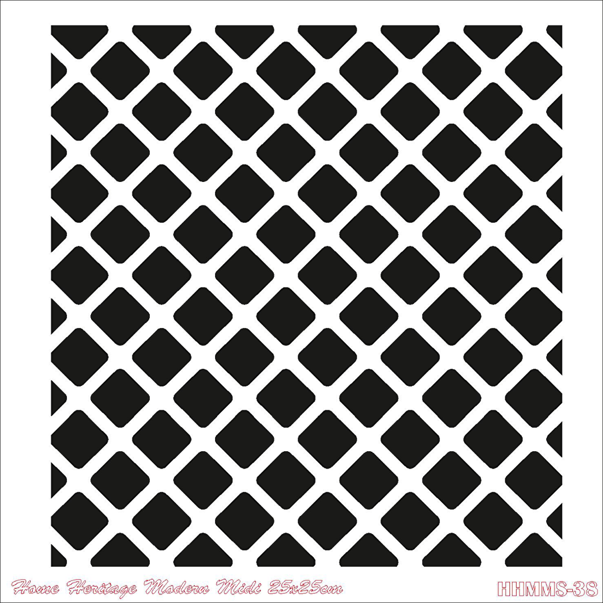 HOME HERITAGE MODERN MIDI 25X25CM HHMMS-38 STENCİL