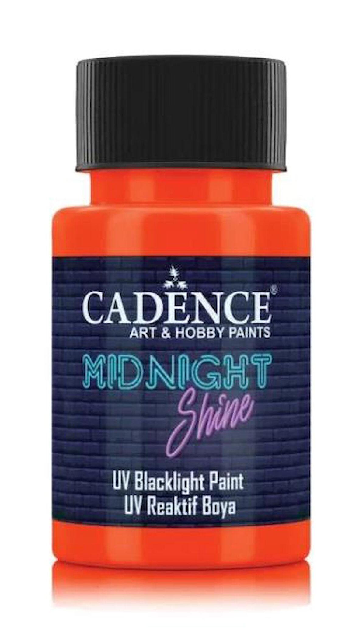 MIDNIGHT SHINE UV REAKTIF BOYA MS- 04 TURUNCU 50 ML