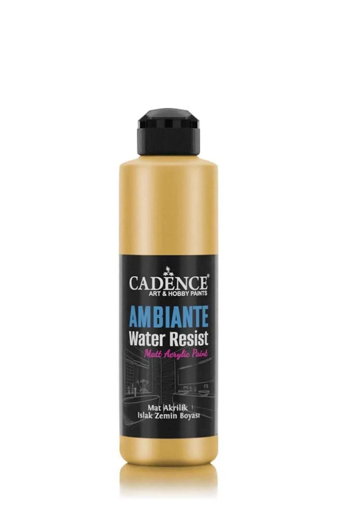 Ambiante Metalik Islak Zemin Boyası Awm03 Altın 250ml Katalizör 10gr