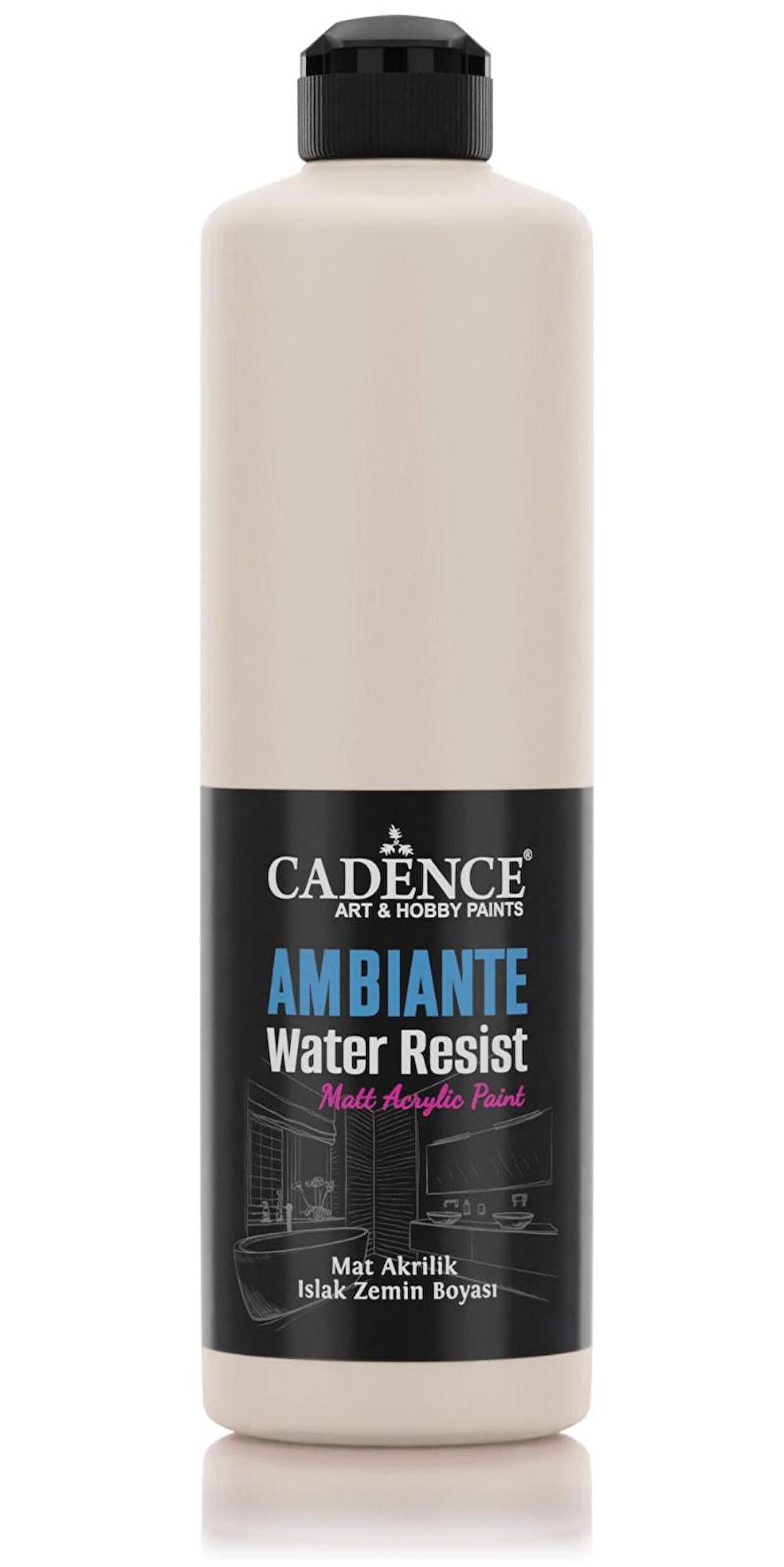 AMBIENTE ISLAK ZEMİN BOYASI AW-06 DANTEL 500ML + KATALİZÖR 20GR