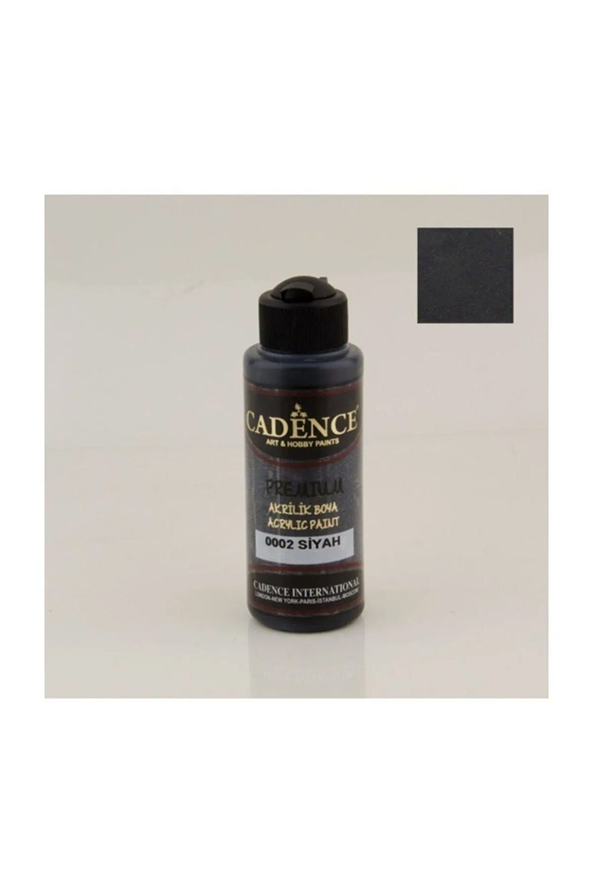 Akrilik Boya 250ml(cc) 0002 Siyah Ahşap Boyası