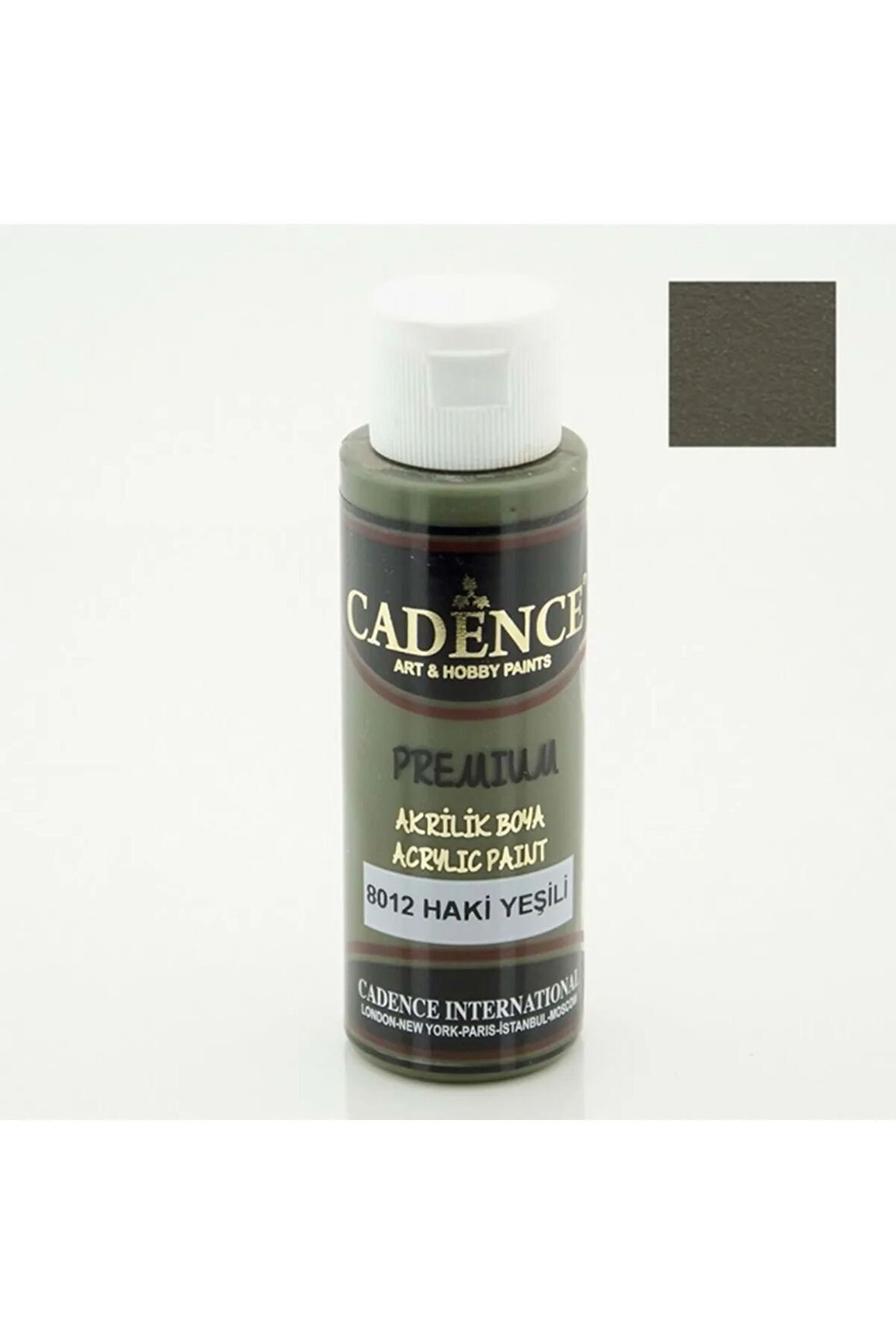 Premium Akrilik 8012 Haki Yeşili 70 ml