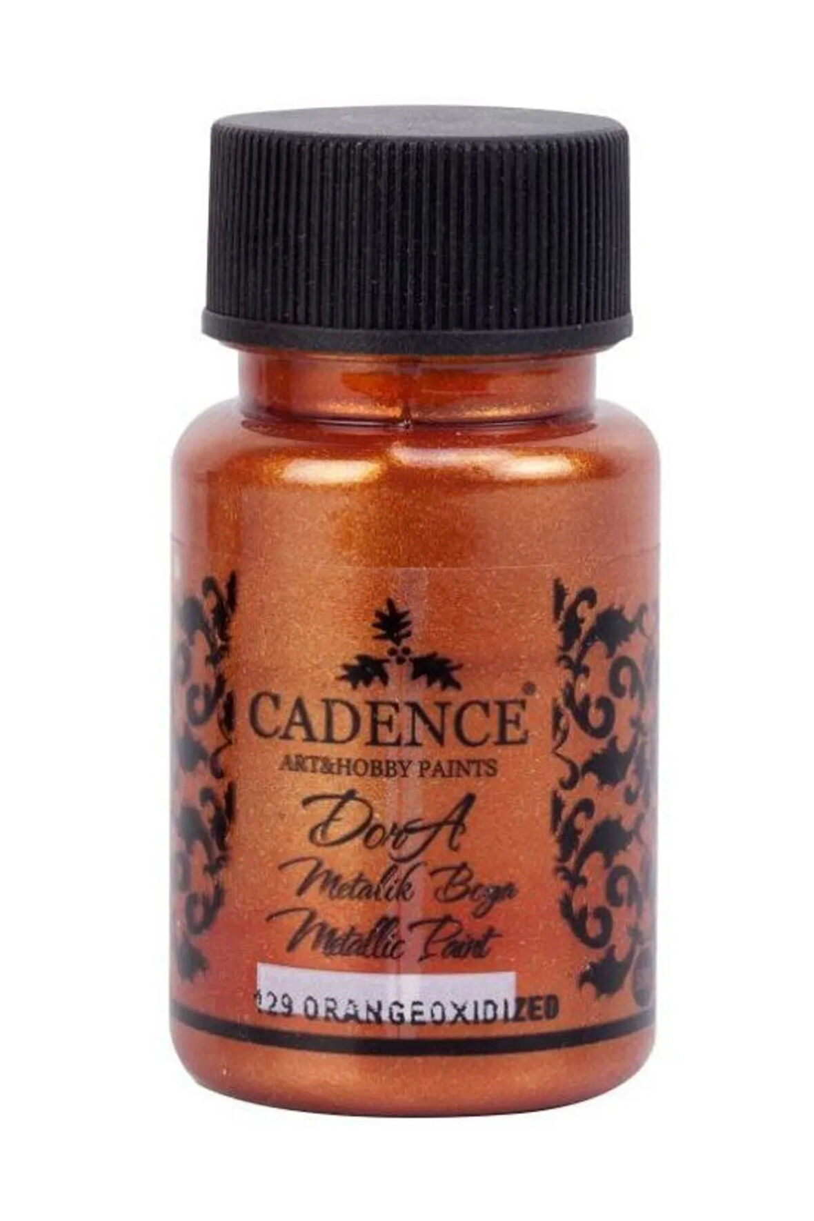 Dora Metalik Boya 50 ml. 129 Orange Oxidized