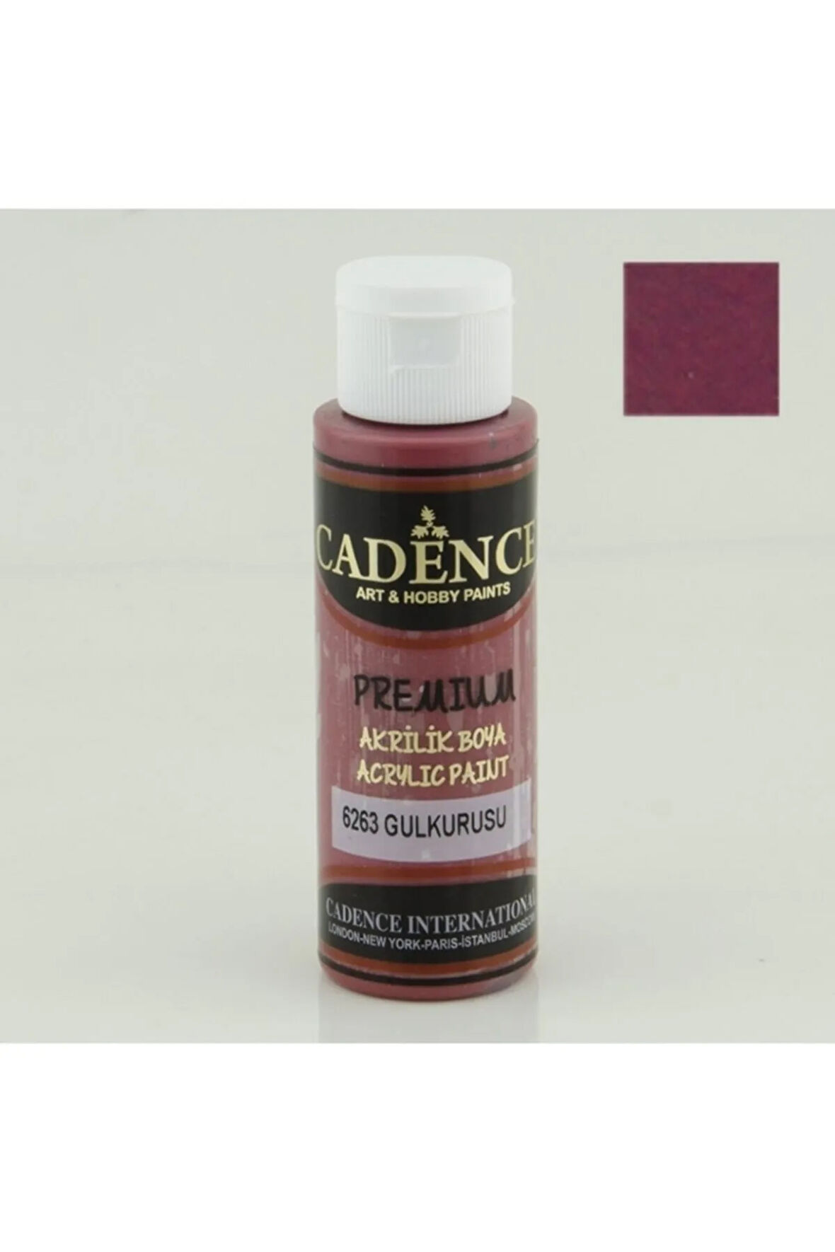 6263 Gül Kurusu - Premium Akrilik 70ml | Marmara Hobi