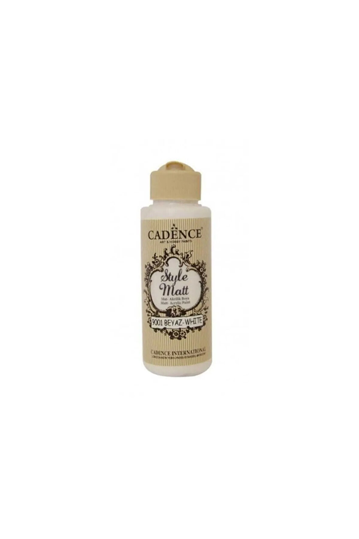 Style Matt Akrilik Boya 120 ml - Beyaz 9001