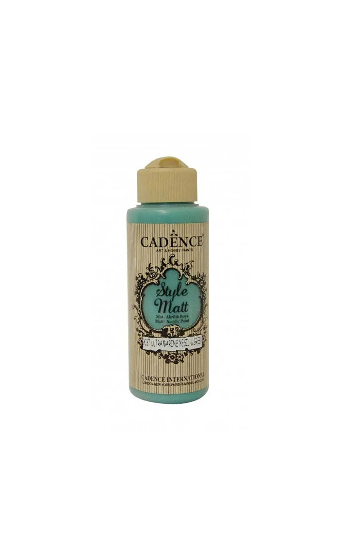 Style Matt Akrilik Boya 120 ml - Ultramarine Yeşil 9037