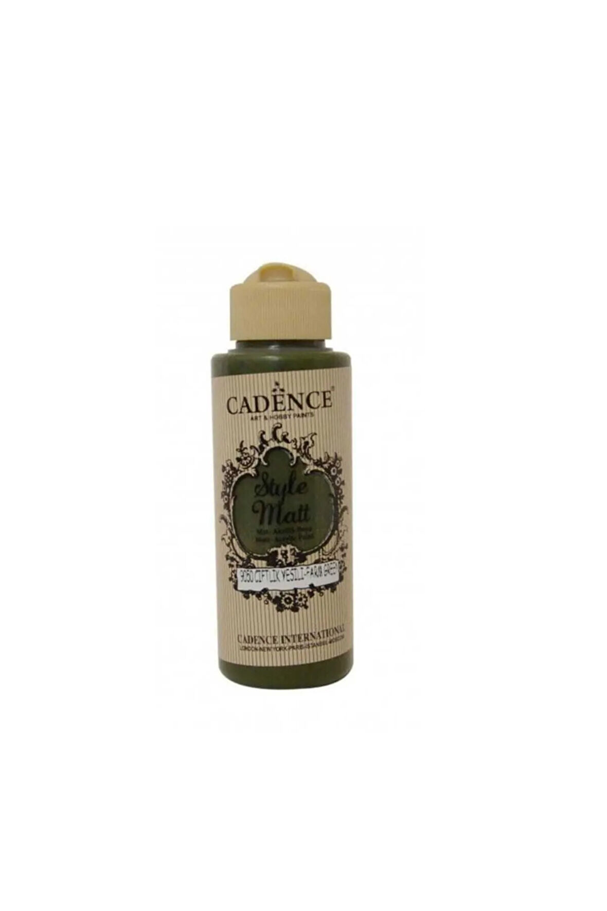 Style Matt Akrilik Boya 120 ml - Çiftlik Yeşili 9050