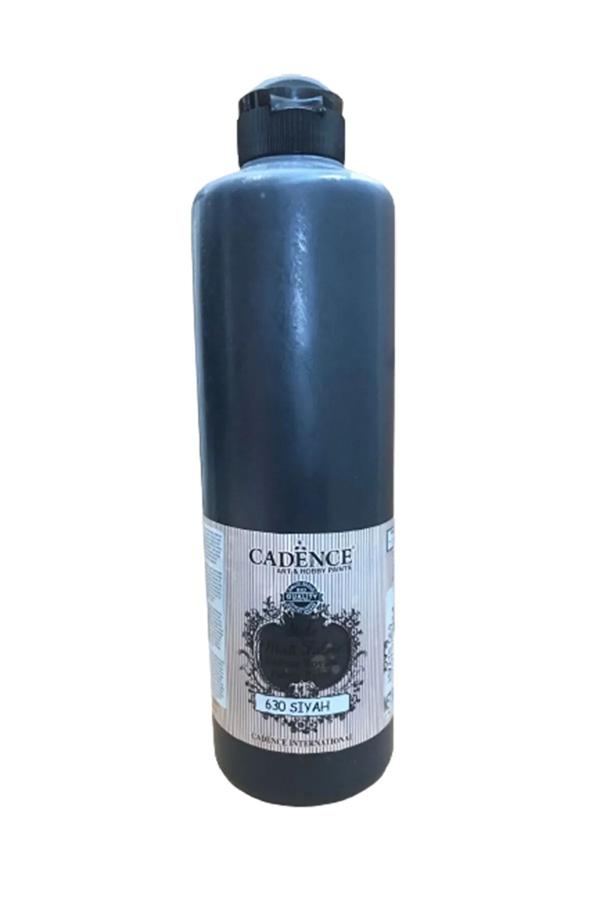 F-630 Siyah Style Mat Kumaş Boyası 500ml