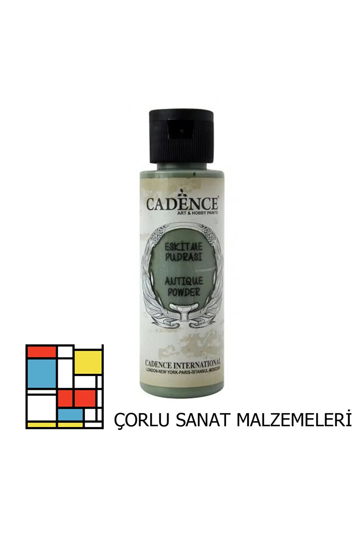 Eskitme Pudrası 710 Nil Yeşili 70ml