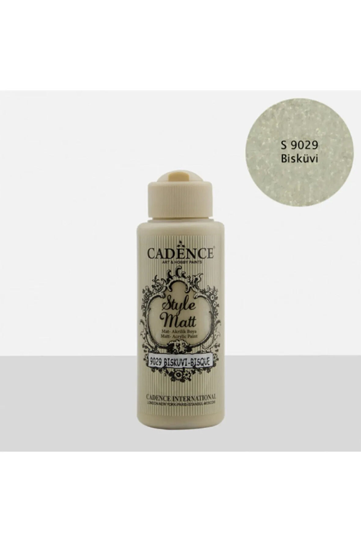 Style Mat Akrilik Boya-120ml S-9029 Bisküvi