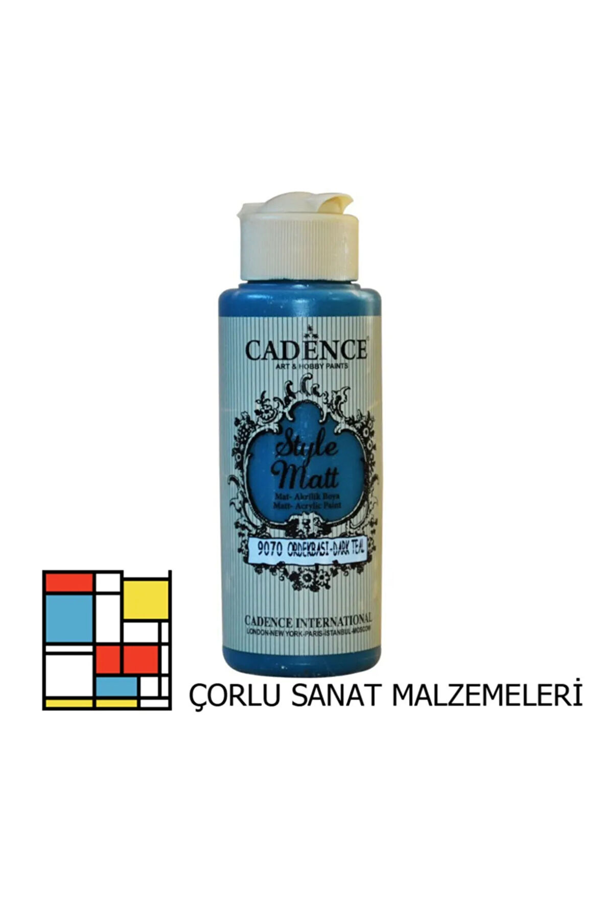 Style Mat Akrilik Boya-120ml S-9070 Ördekbaşı