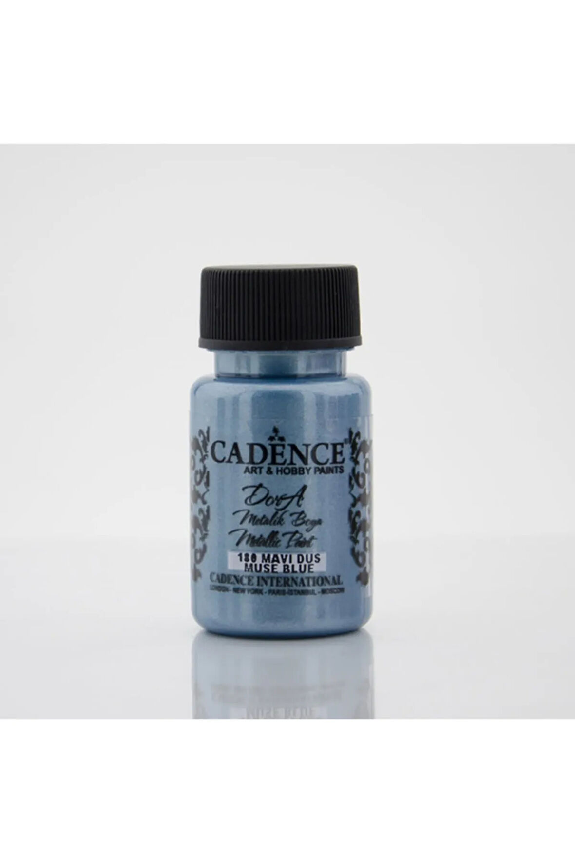Dora Simli Metalik Boya 180-Mavi Düş 50ml