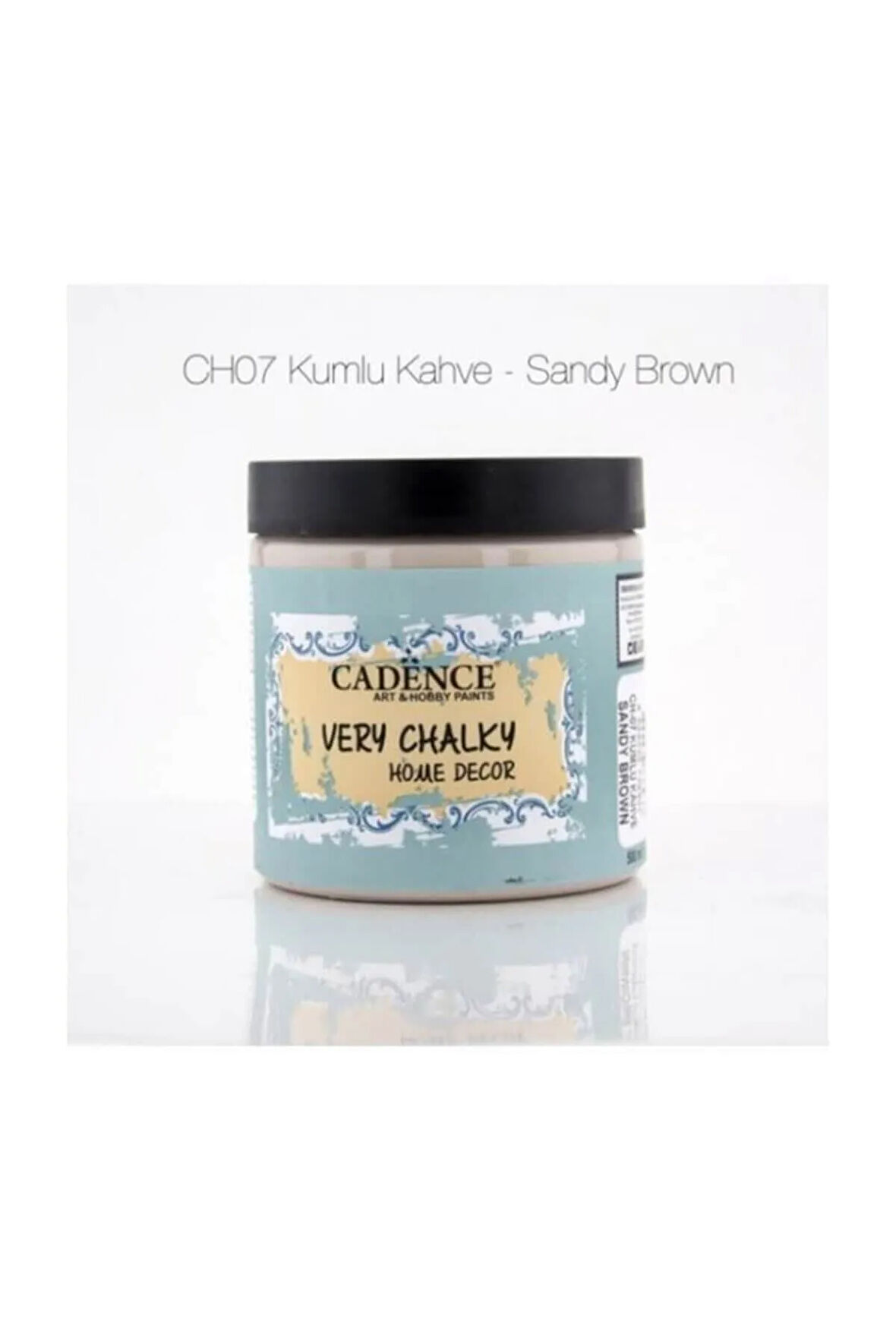 Very Chalky Home Decor Mobilya Boyası 500 ml. 07 Kumlu Kahve