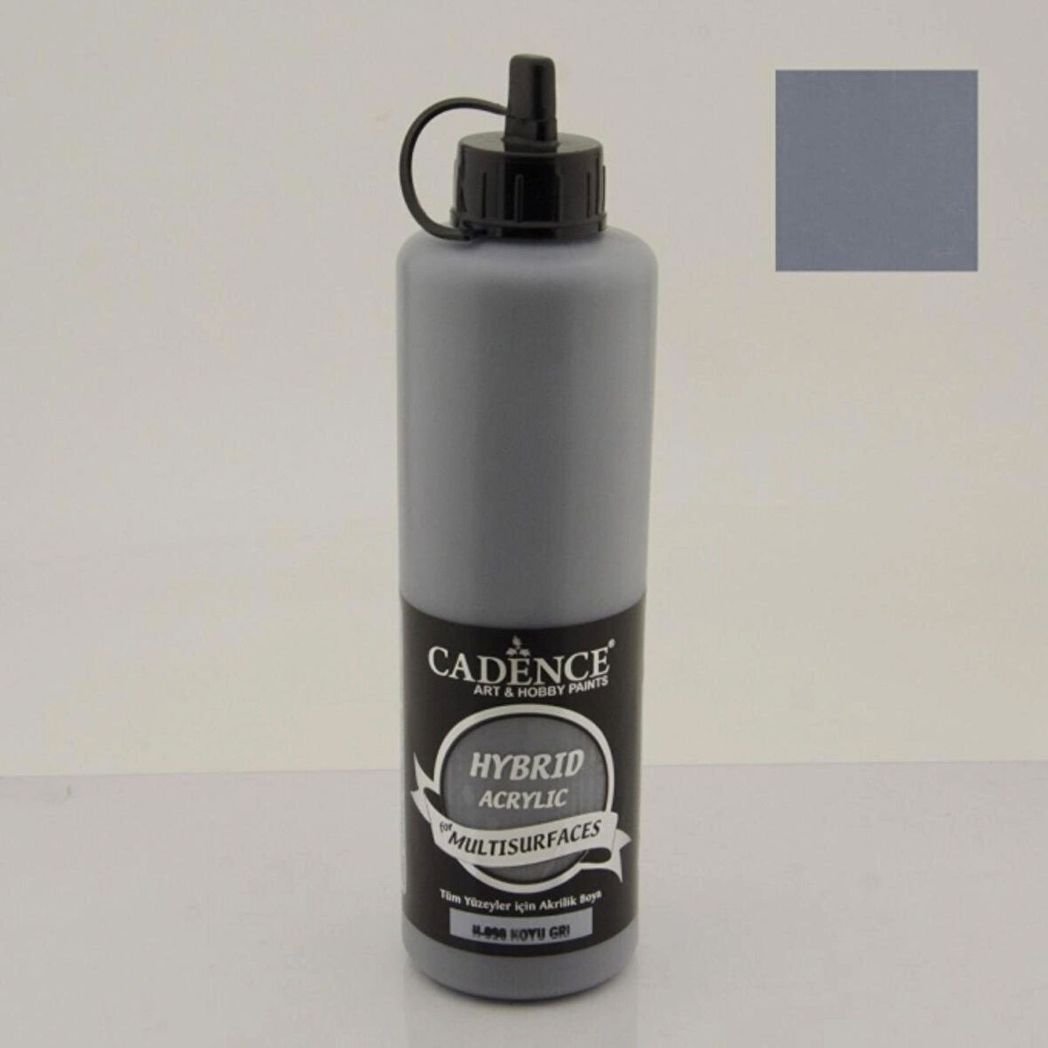 HYBRID AKR. MULTISURFACES H-090 KOYU GRİ 500ML