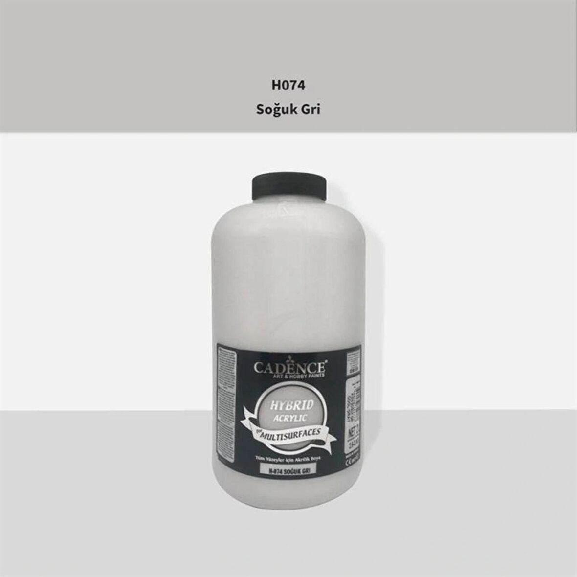 HYBRID AKR. MULTISURFACES H-074 SOĞUK GRİ 2000ML