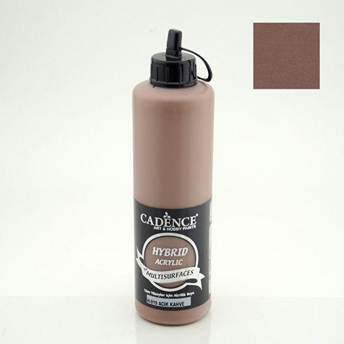 Cadence Hybrid Multisurfaces Akrilik Boya 500ml H019 Açık Kahve