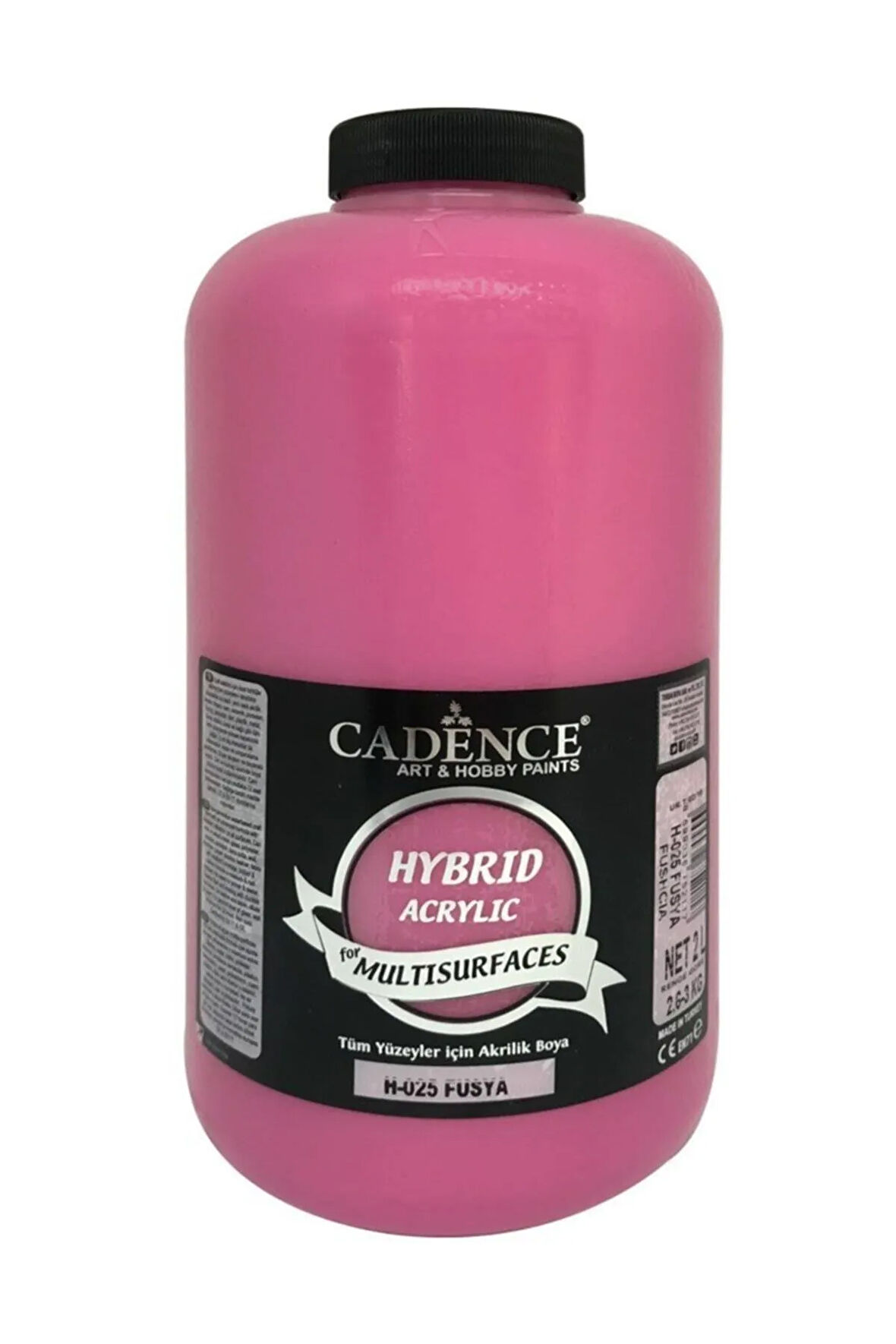 Cadence Hibrit Multisurface Hybrid 2 litre H025 Fuşya