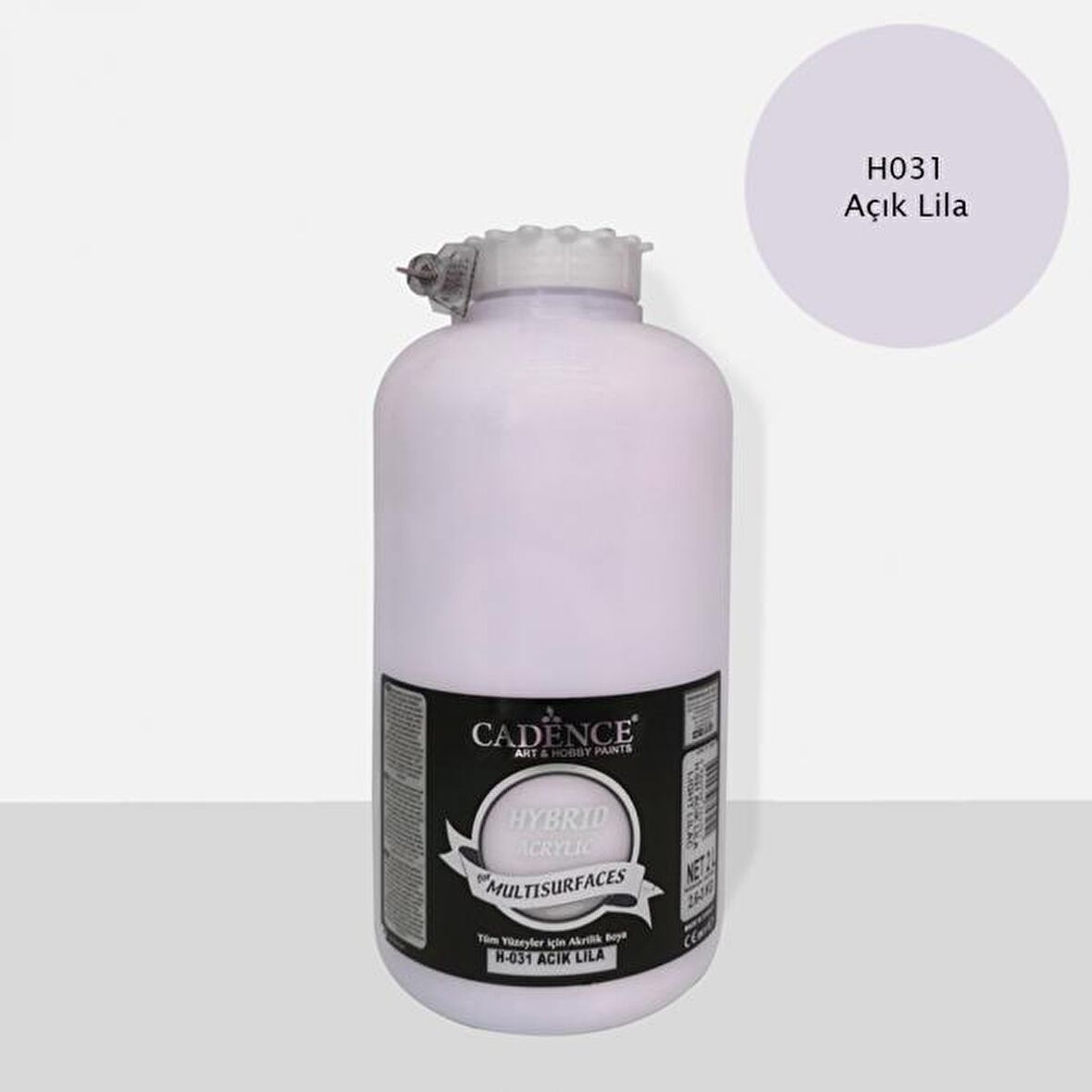 H-031 AÇIK LİLA 2 LİTRE MULTISURFACE HYBRID AKR.