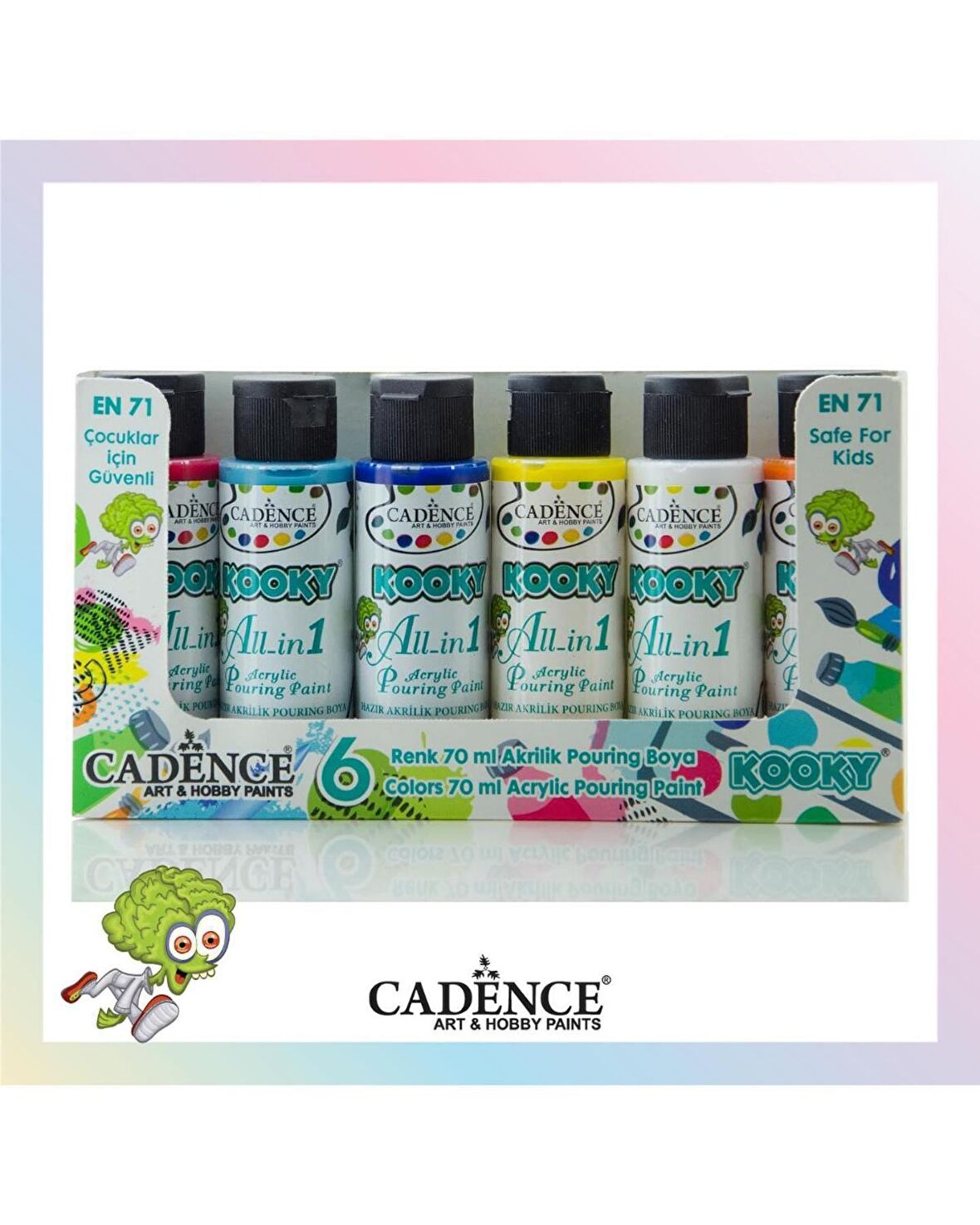 CADENCE KOOKY POURING SET 6'LI 70ML