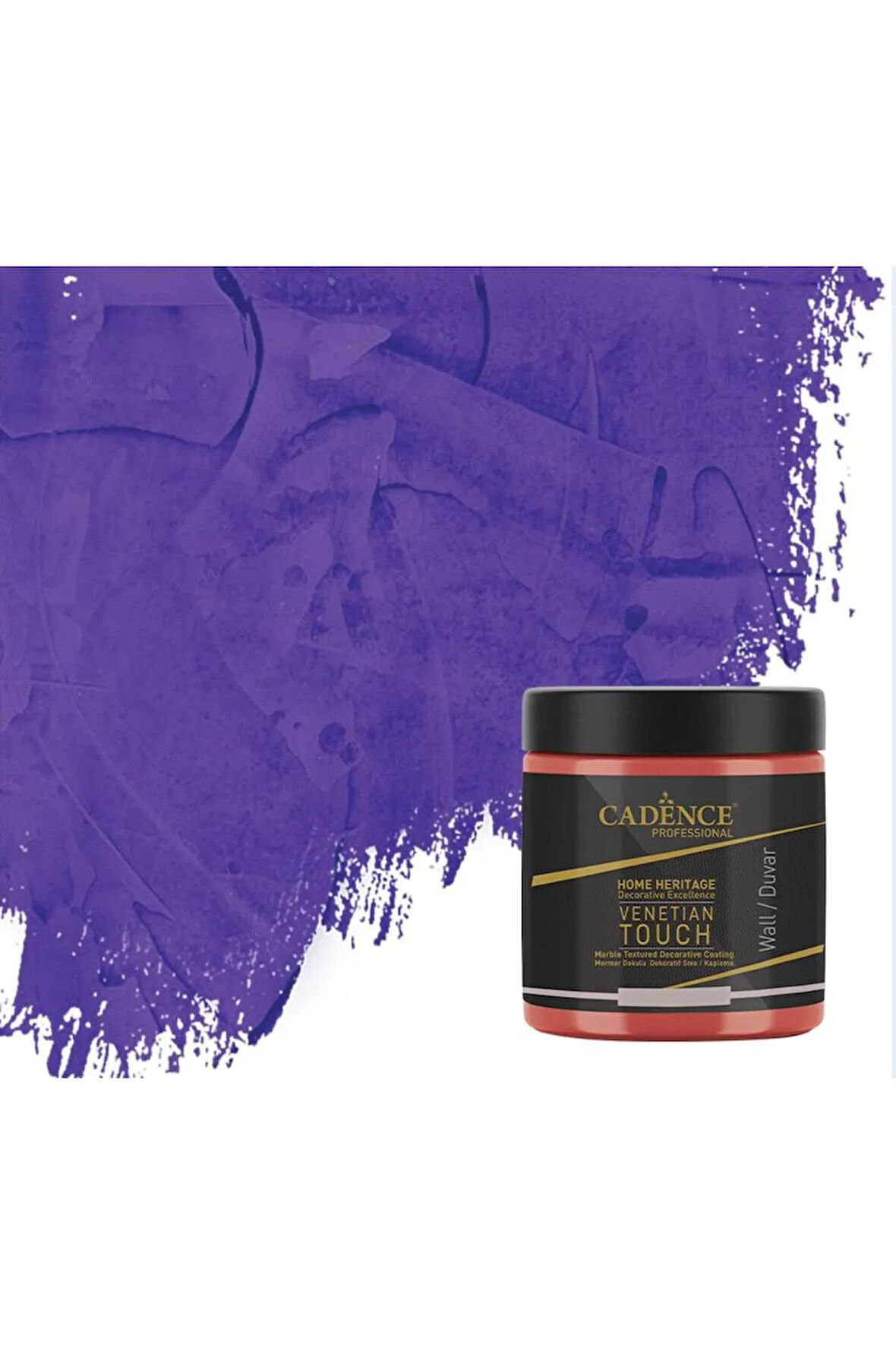 Venetıan Touch Mermer Dokulu Dekoratif Sıva
/ Kaplama Vt-10 Mor 250ml