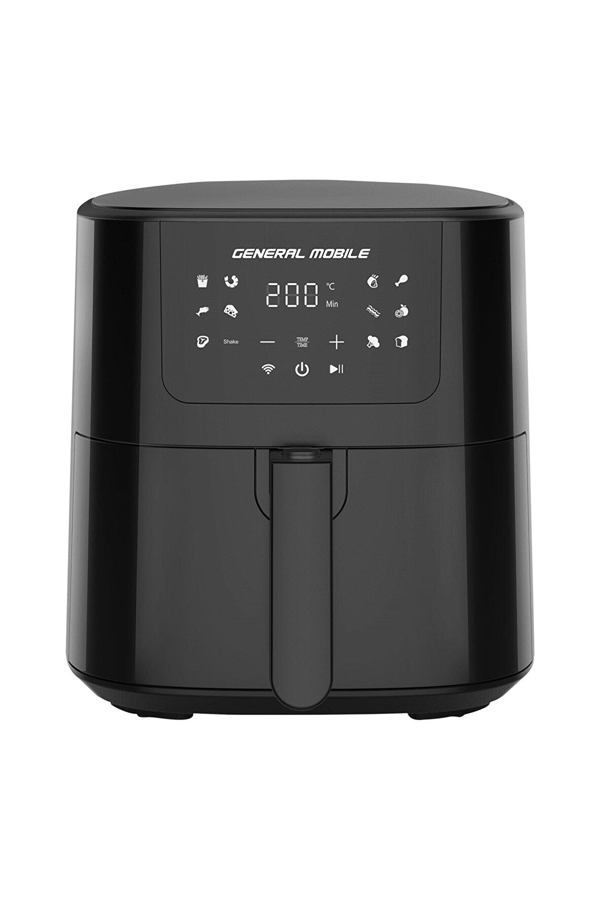 5 lt Yağsız Airfryer Siyah