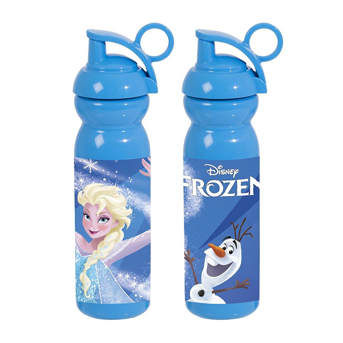 Frozen The Beautiful Elsa 680ML PP Lisanslı Kilitli Kapak Suluk Matara