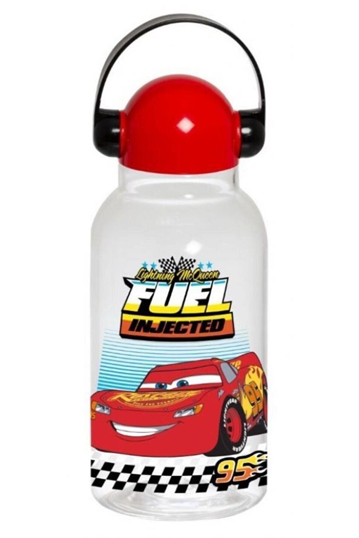 HEREVİN MATARA CARS FUEL DESEN 460 ML SİYAH ASKILI