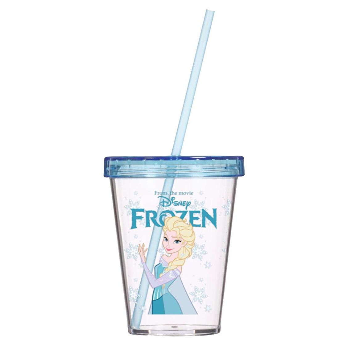 450cc Pipetli Bardak Frozen Lisanslı