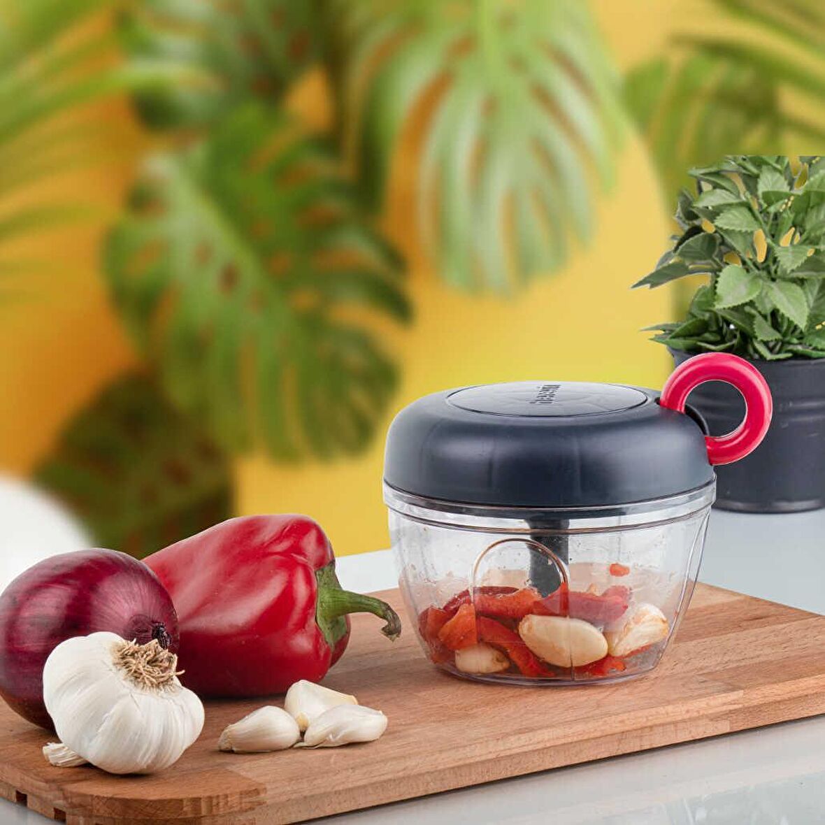 Porsima Herevin 640 Cc 2+1 Bıçaklı El Rondosu 163000 Fuşya  
