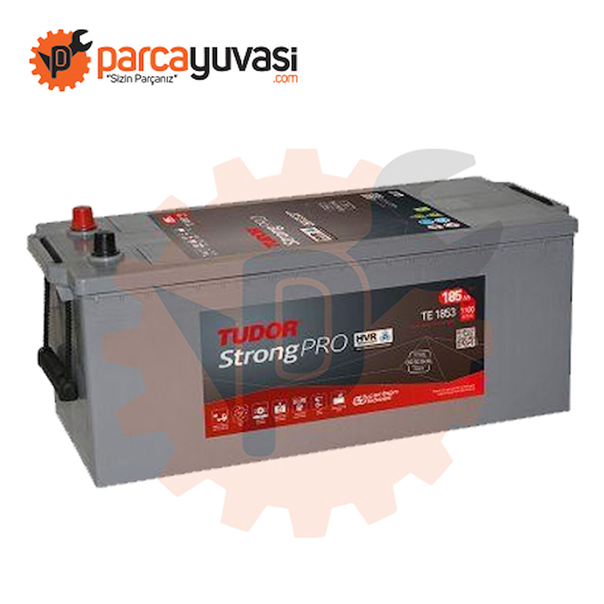 Aku Truck Aku 12v 185 Ah 1100a D05 (513×223×223) Strong Pro-Efb (hvr Technology) - Tudor Te1853