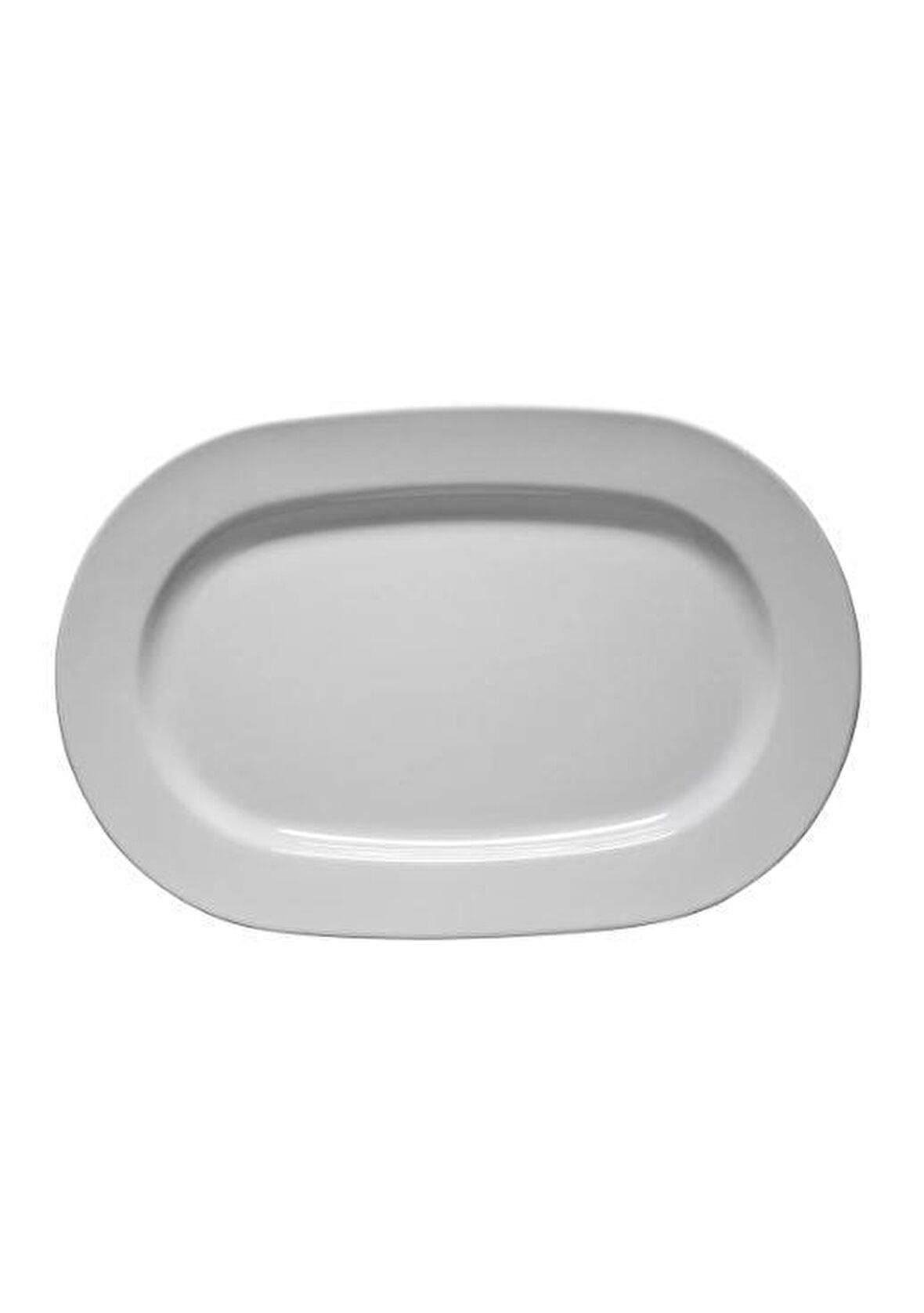 Frig Otel 40 cm 6 Adet Kayık Tabak Dekorsuz